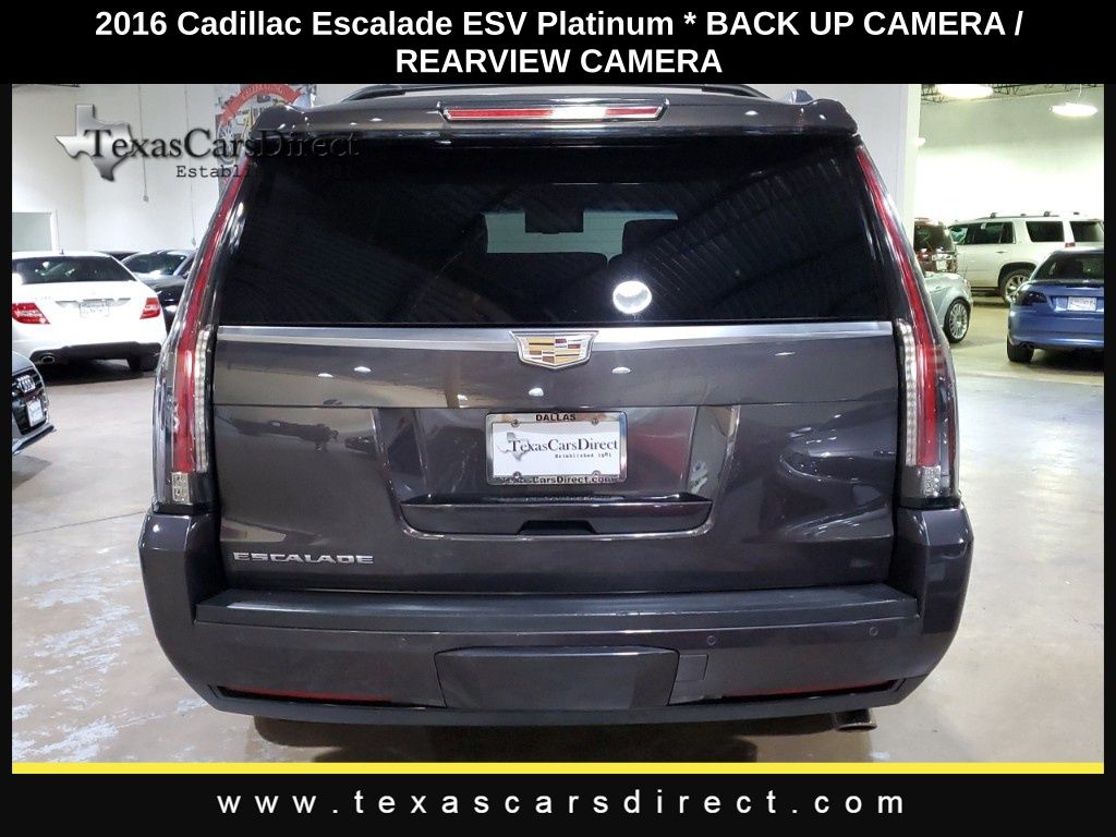 2016 Cadillac Escalade ESV Platinum Edition 10