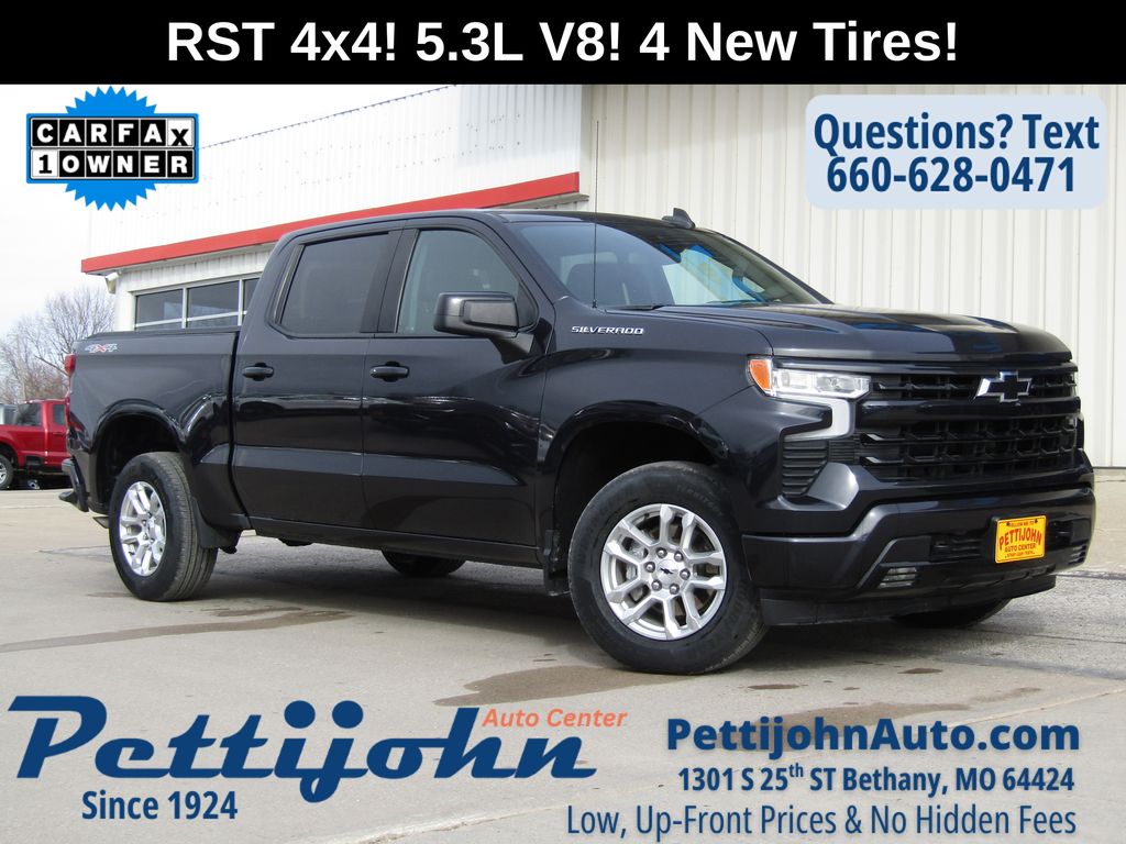  2023 Chevrolet Silverado 1500 RST Crew Cab 4WD   