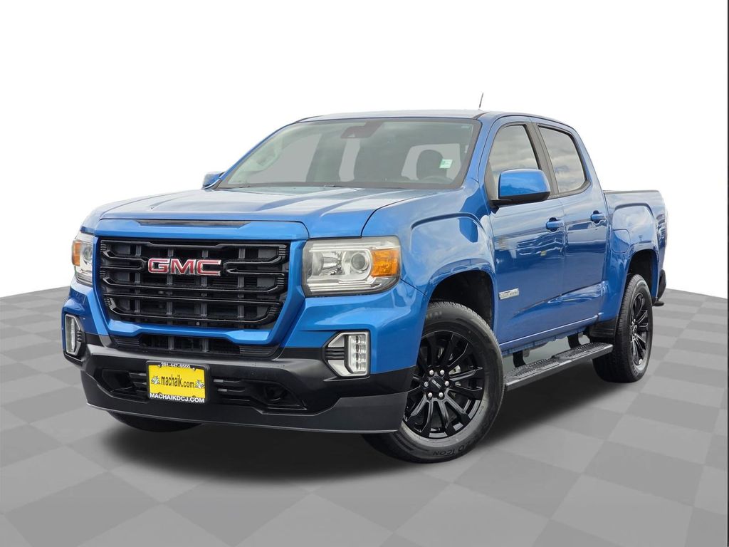 2021 GMC Canyon Elevation Blue at AutoSavvy Houston Southwest