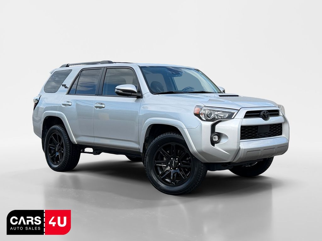 Classic Silver Metallic 2021 Toyota 4Runner SUV / Crossover Four-Wheel Drive 5-Speed Automatic Overdrive
