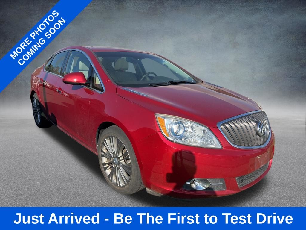 Crystal Red Tintcoat 2012 Buick Verano Leather FWD Sedan Front-Wheel Drive 6-Speed Automatic Overdrive