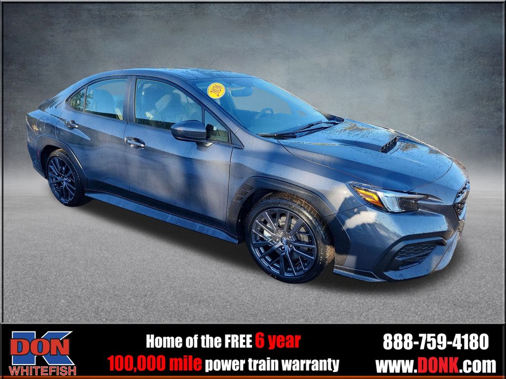 Magnetite Gray Metallic/Crystal Black Silica 2025 Subaru WRX Sedan All-Wheel Drive 6-Speed Manual