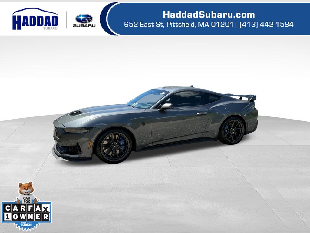 Gray Metallic 2024 Ford Mustang Coupe Rear-Wheel Drive 6-Speed Manual