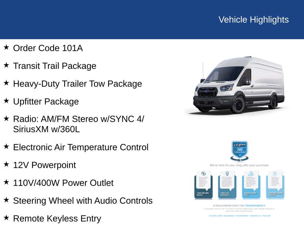 2023 Ford Transit 350