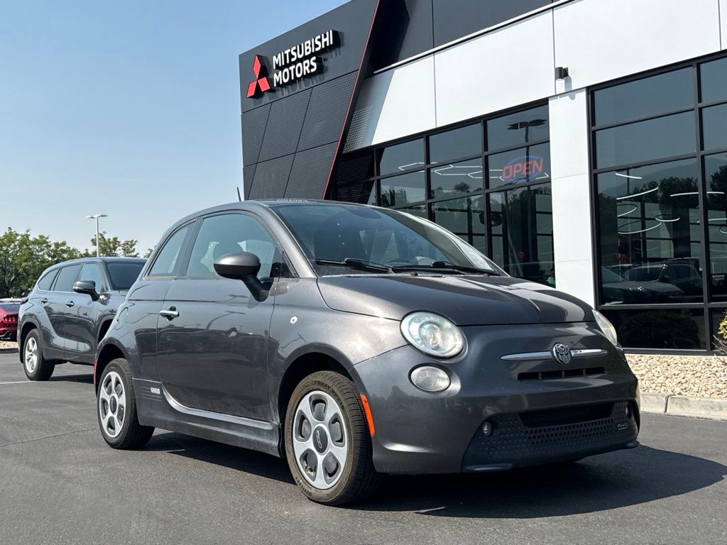 Granito Lucente (Granite Crystal) 2014 FIAT 500e Hatchback Front-Wheel Drive Automatic