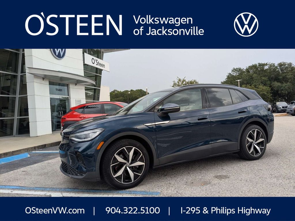 Blue Metallic 2023 Volkswagen ID.4 SUV / Crossover Rear-Wheel Drive Automatic