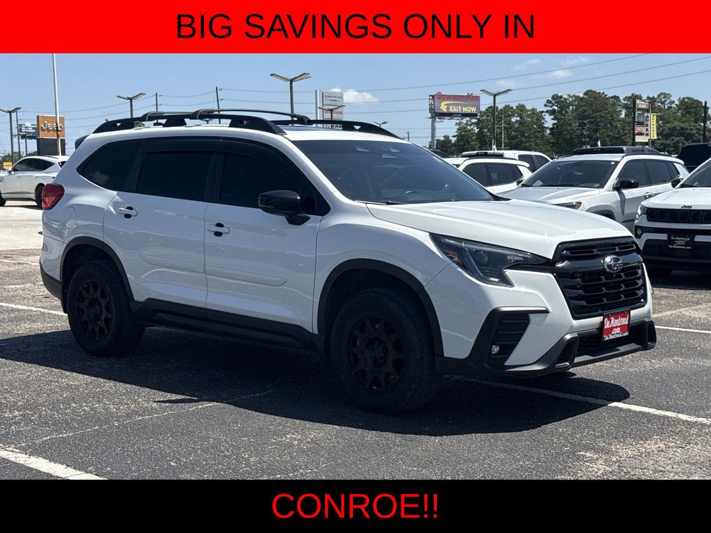 2024 Subaru Ascent Onyx Edition White at AutoSavvy Houston Southwest