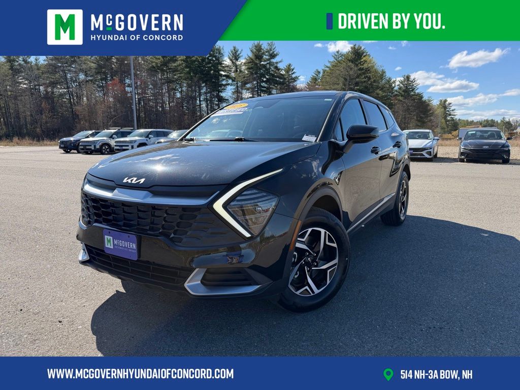 Fusion Black 2025 Kia Sportage SUV / Crossover All-Wheel Drive 8-Speed Automatic