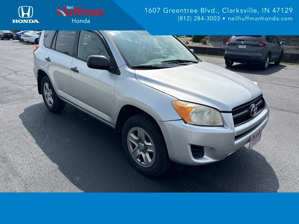 Classic Silver Metallic 2010 Toyota RAV4 SUV / Crossover Four-Wheel Drive 4-Speed Automatic