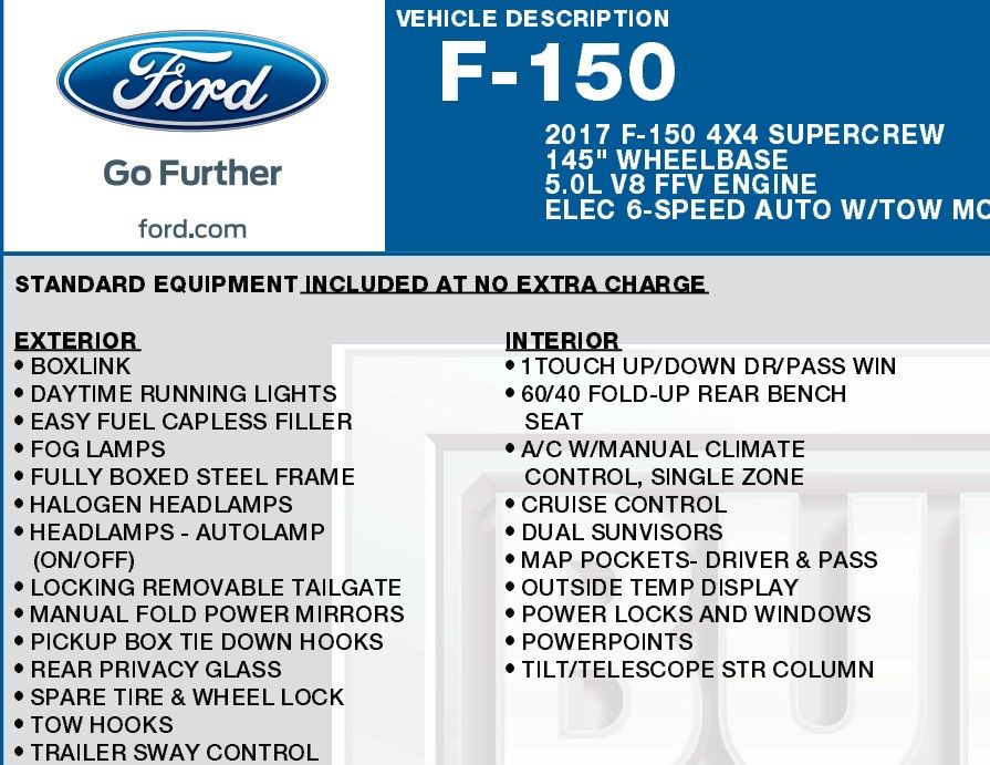 2017 Ford F-150 XLT 20