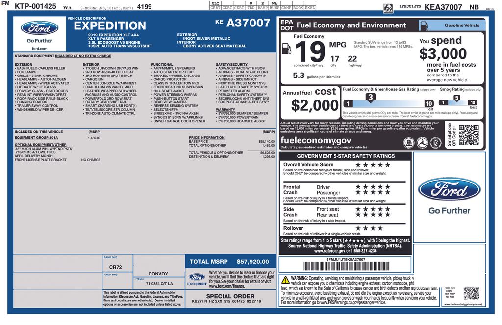 2019 Ford Expedition XLT