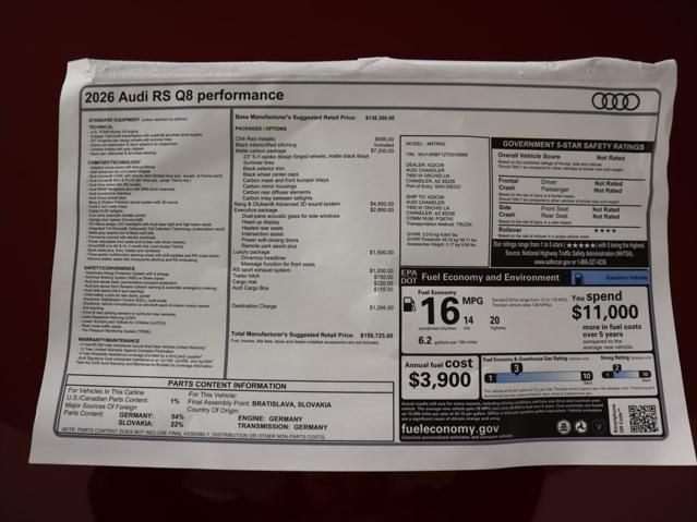 Thumbnail: 2026 Audi RS Q8 - 9