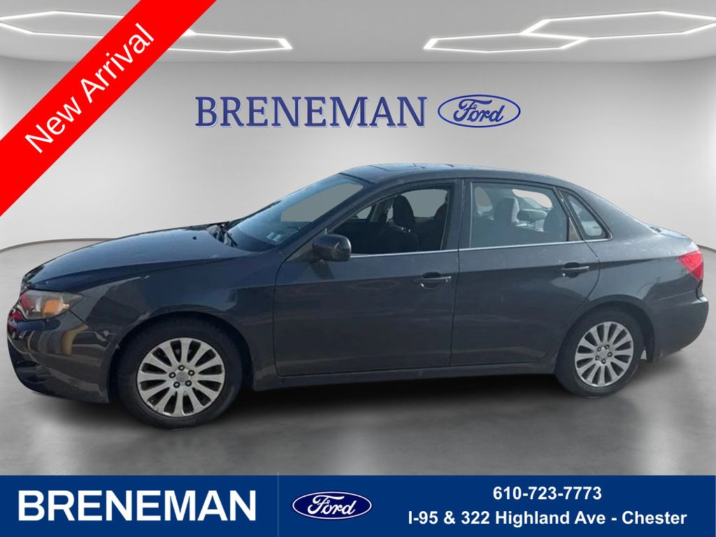 Dark Gray Metallic 2011 Subaru Impreza Sedan 4-Speed Automatic Overdrive