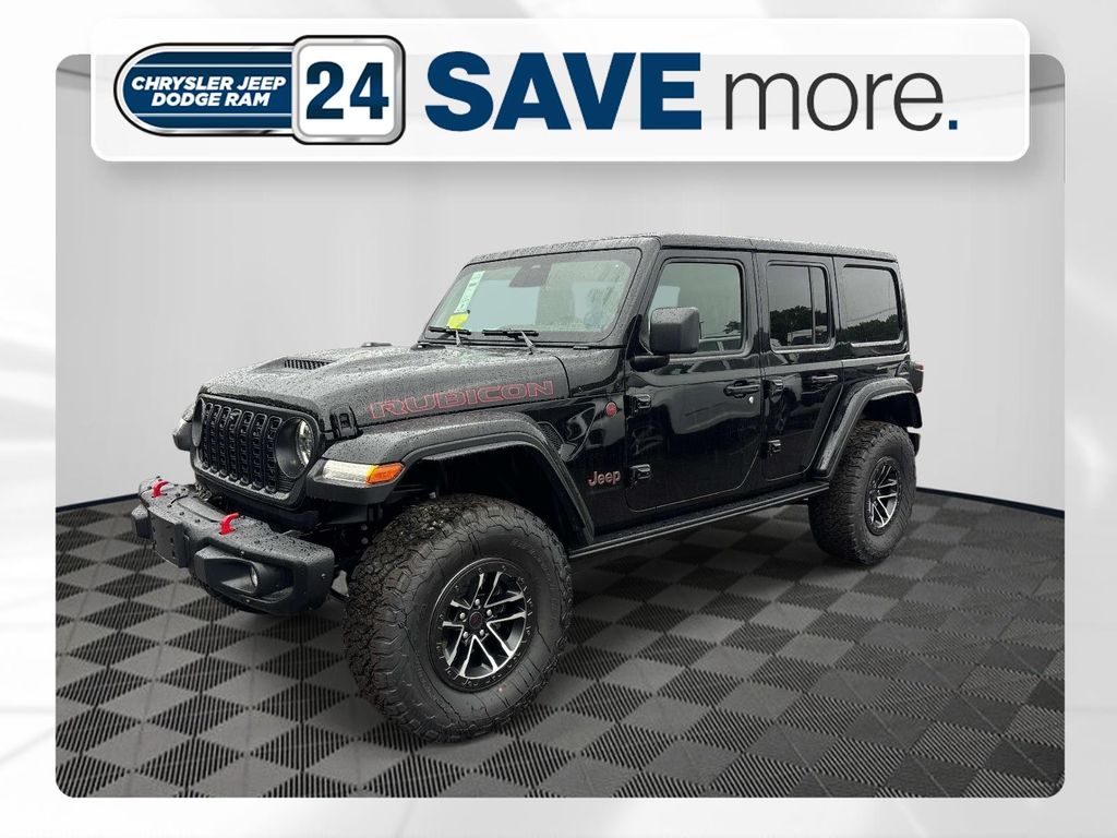 Black Clearcoat 2026 Jeep Wrangler SUV / Crossover Four-Wheel Drive 8-Speed Automatic