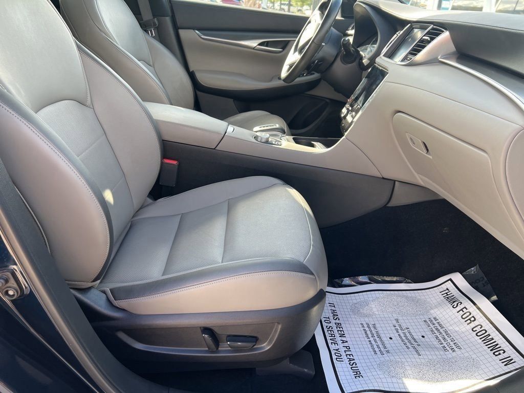 2024 Hermosa Blue INFINITI QX50 LUXE FWD SUV
