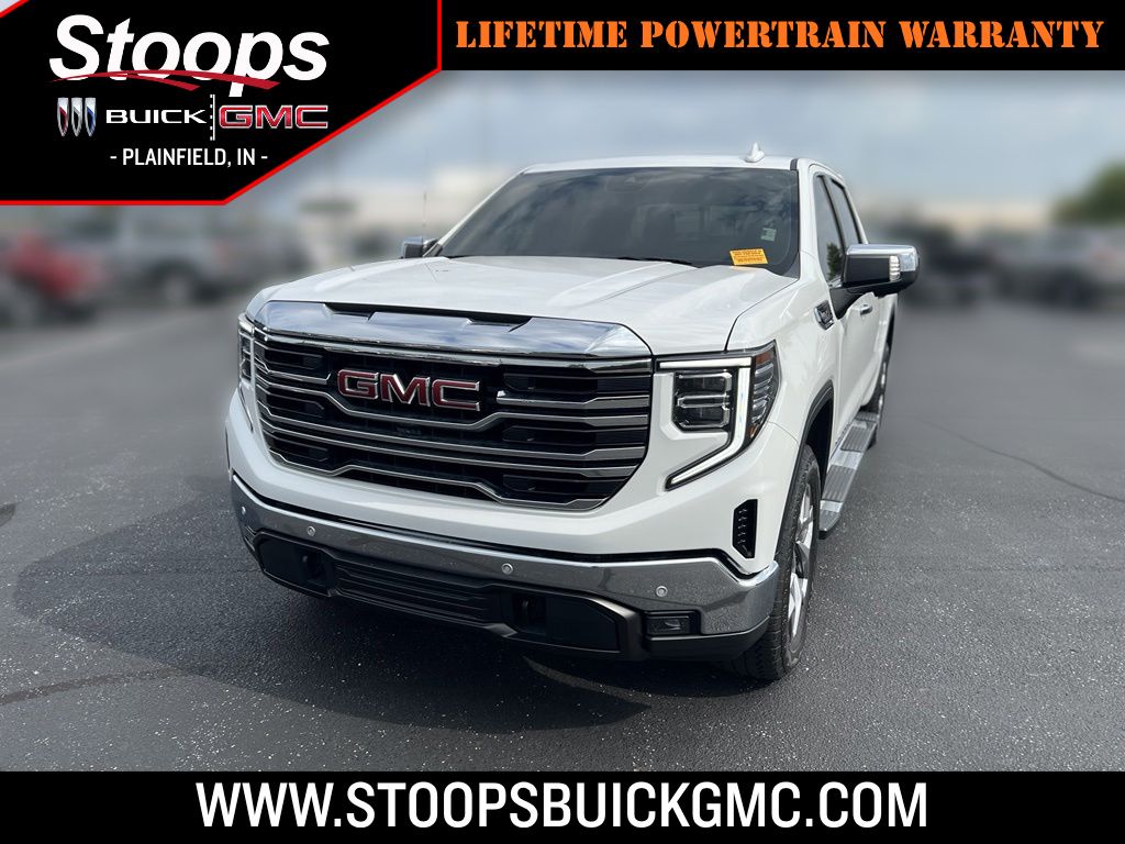 Summit White 2024 GMC Sierra 1500 Pickup Truck Four-Wheel Drive Automatic