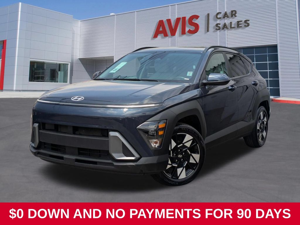 Denim Blue Pearl 2025 Hyundai Kona SUV / Crossover Front-Wheel Drive Continuously Variable Transmission