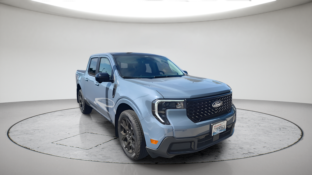 Blue (Azure Gray Metallic) 2026 Ford Maverick Pickup Truck All-Wheel Drive 8-Speed Automatic