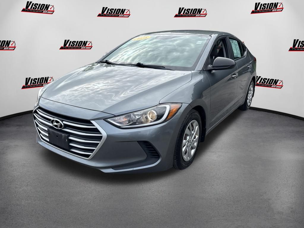 Galactic Gray 2018 Hyundai Elantra Sedan Front-Wheel Drive 6-Speed Automatic