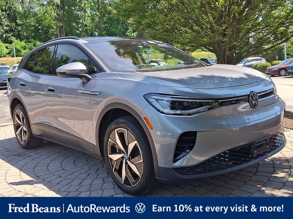 Silver Mist Metallic 2023 Volkswagen ID.4 SUV / Crossover All-Wheel Drive Automatic