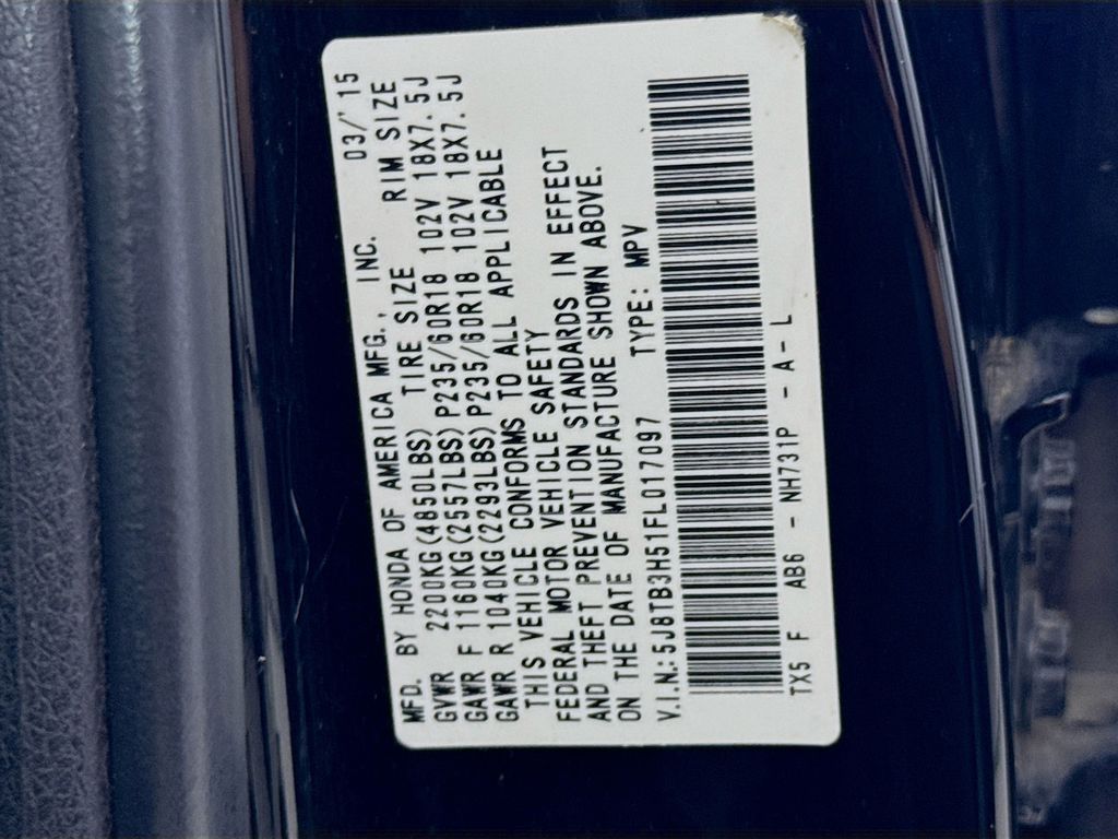 Used Car 2015 Acura Rdx  Technology Package For Sale Under $15,000 In Austin, Texas