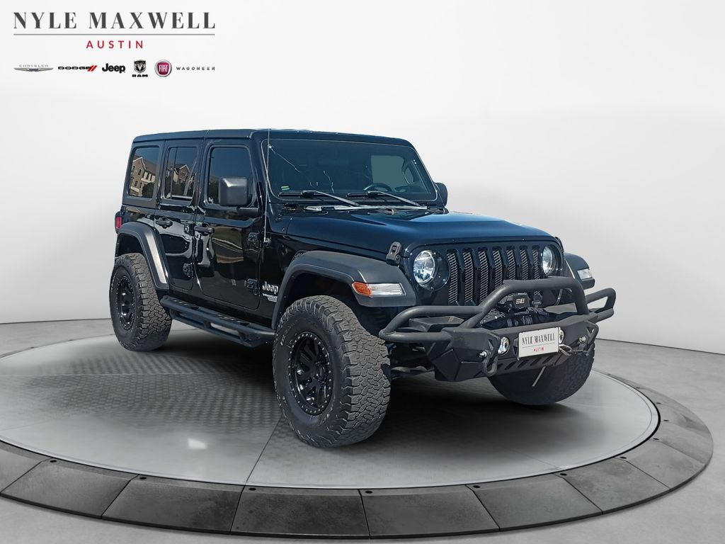 Used Car 2019 Jeep Wrangler  Unlimited Sport S For Sale Under $20,000 In Austin, Texas