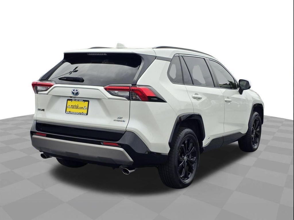 2022 Toyota RAV4 Hybrid SE White at Gullo Toyota