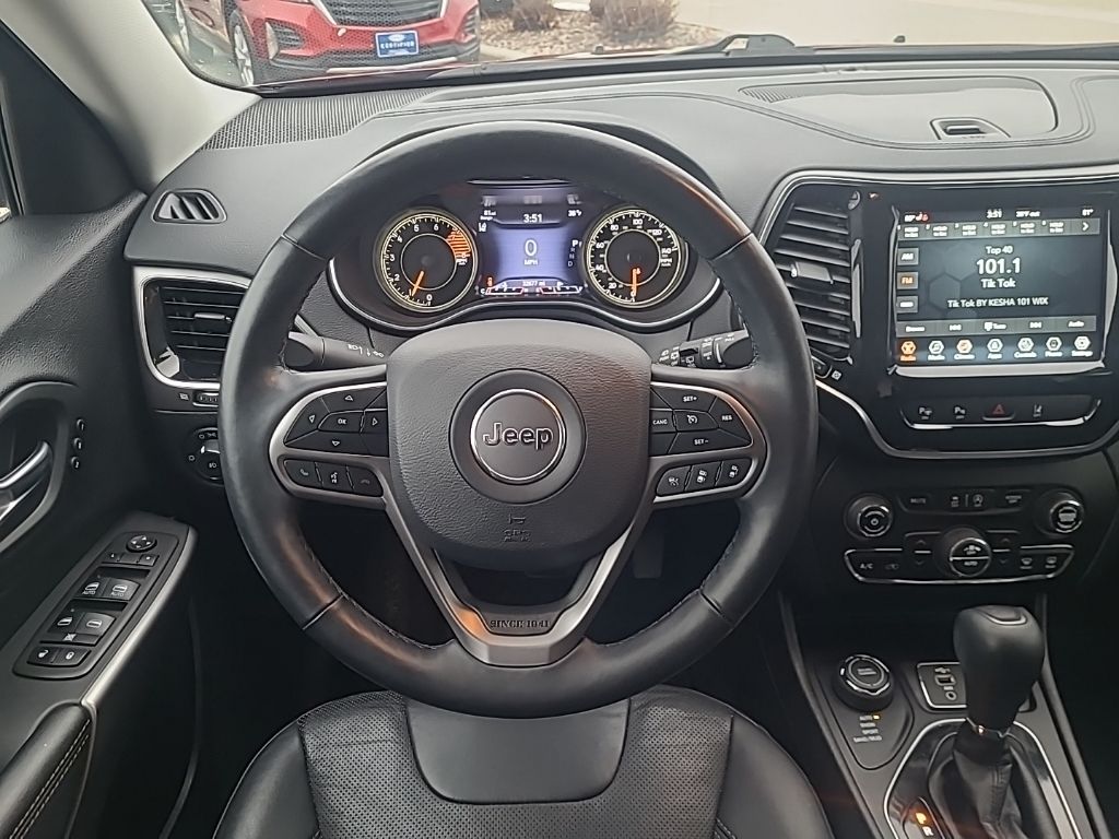 used 2021 Jeep Cherokee car, priced at $24,710