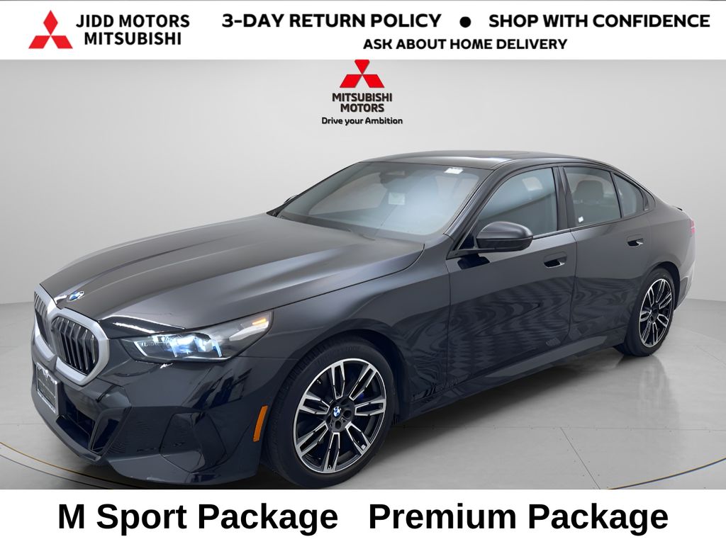 Black Sapphire Metallic 2026 BMW 5 Series Sedan All-Wheel Drive 8-Speed Automatic