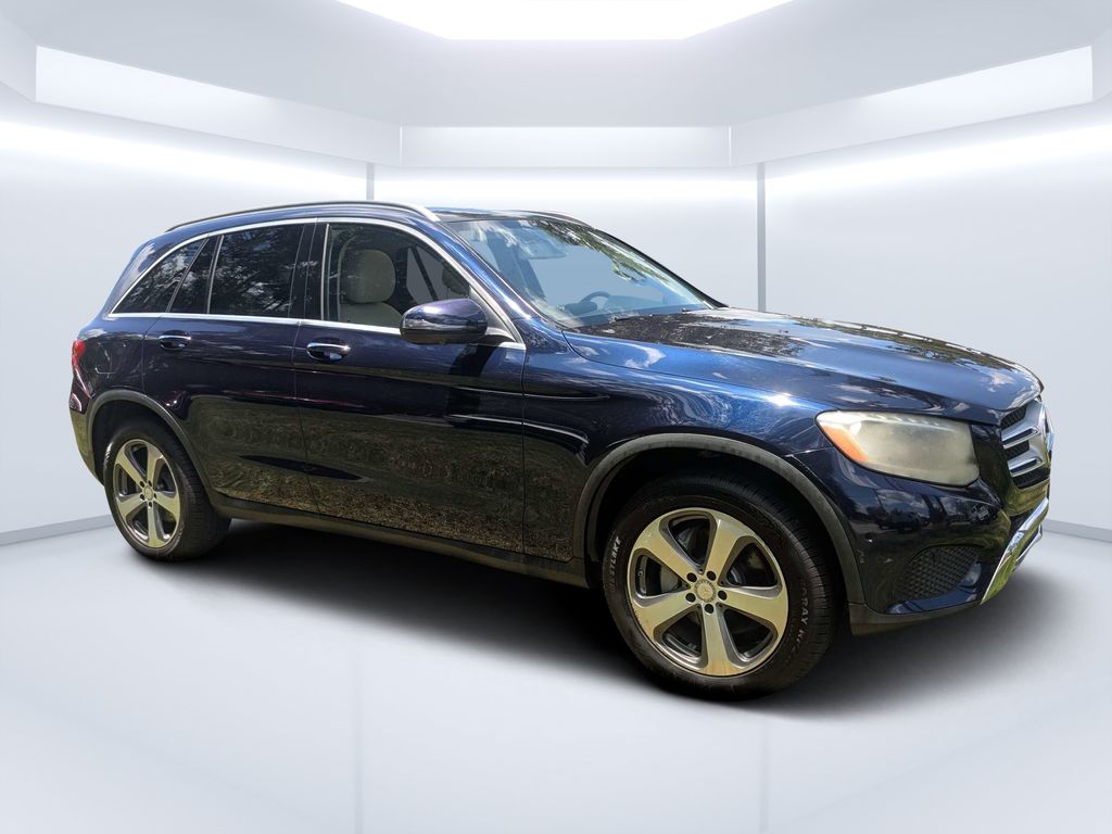 Lunar Blue Metallic 2016 Mercedes-Benz GLC SUV / Crossover All-Wheel Drive 9-Speed Automatic