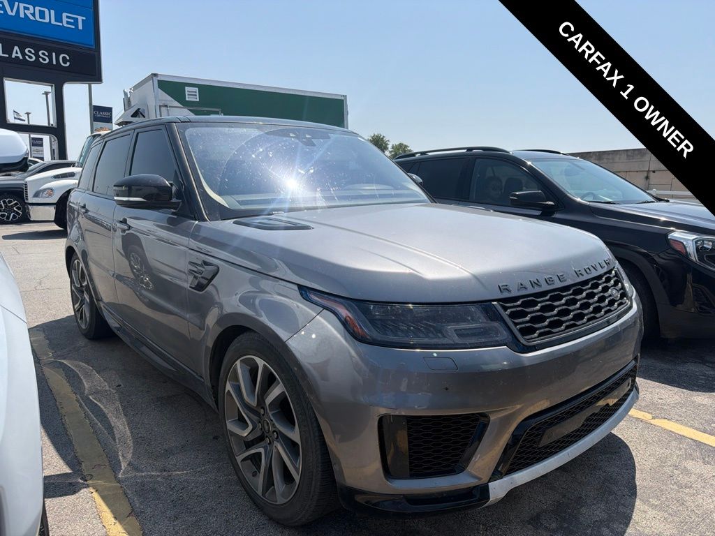Gray 2021 Land Rover Range Rover Sport SUV / Crossover All-Wheel Drive 8-Speed Automatic