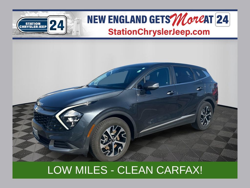 Gravity Gray 2023 Kia Sportage EX FWD SUV / Crossover Front-Wheel Drive 8-Speed Automatic