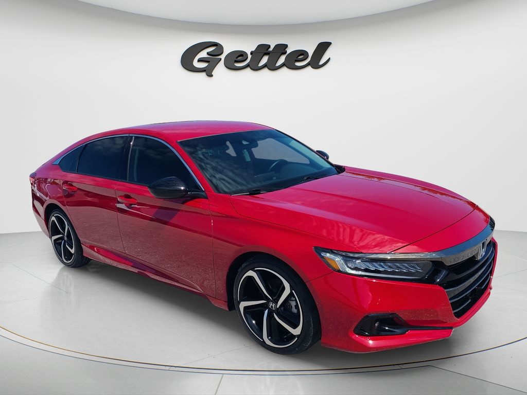 Used 2022 Red Honda Sport Special Edition image 3
