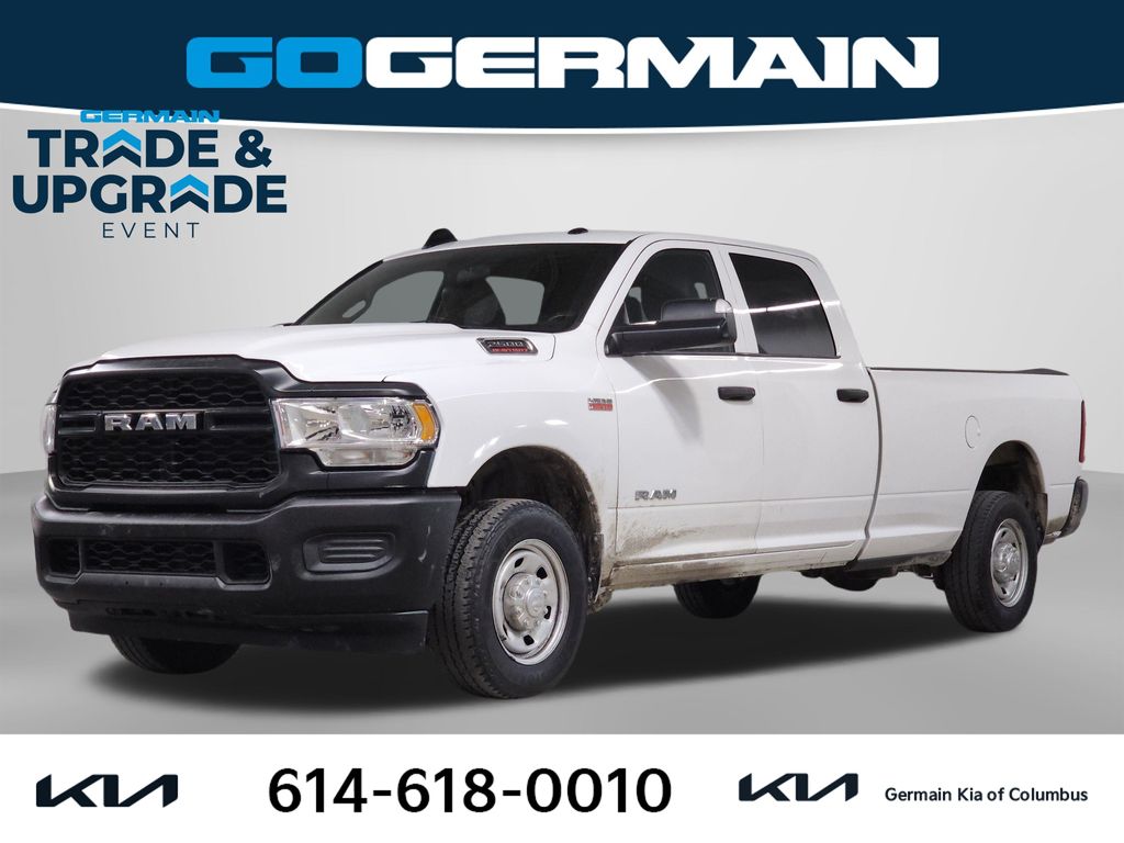 Bright White Clearcoat 2022 RAM 2500 Tradesman Crew Cab LB RWD Pickup Truck 4X2 8-Speed Automatic
