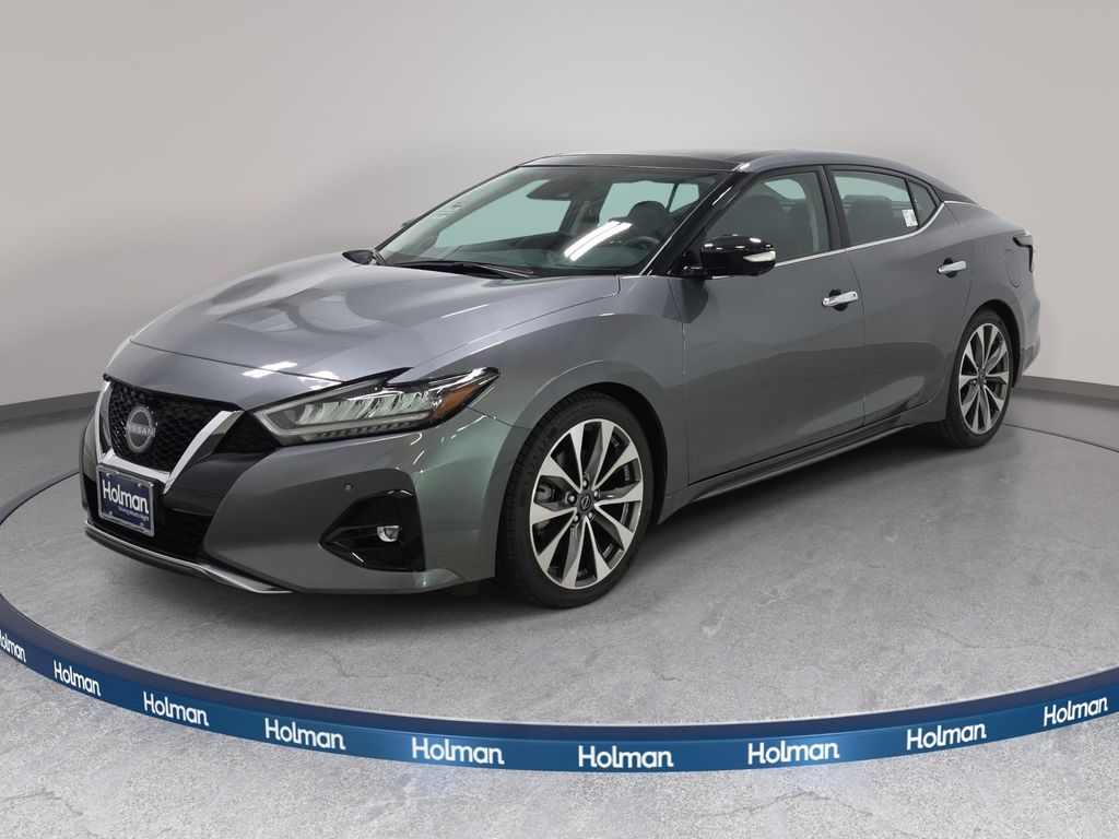 Gray (Gun Metallic) 2023 Nissan Maxima Platinum FWD Sedan Front-Wheel Drive Continuously Variable Transmission
