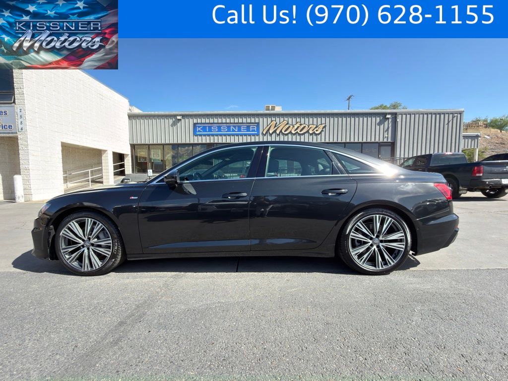 Gray Metallic 2019 Audi A6 55 TFSI quattro Premium Plus Sedan AWD Sedan All-Wheel Drive 7-Speed Automatic