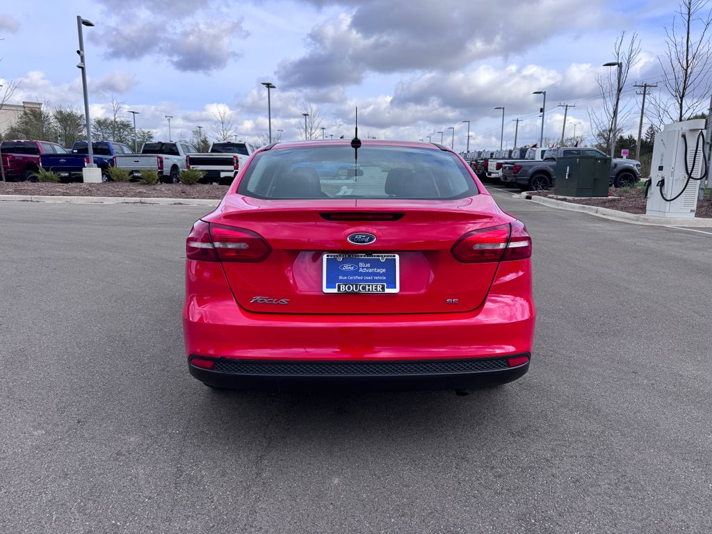 Certified Used 2017 Race Red Ford SE image 3
