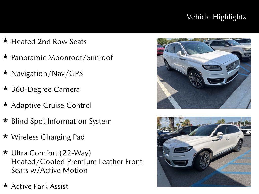 2019 Lincoln Nautilus Reserve