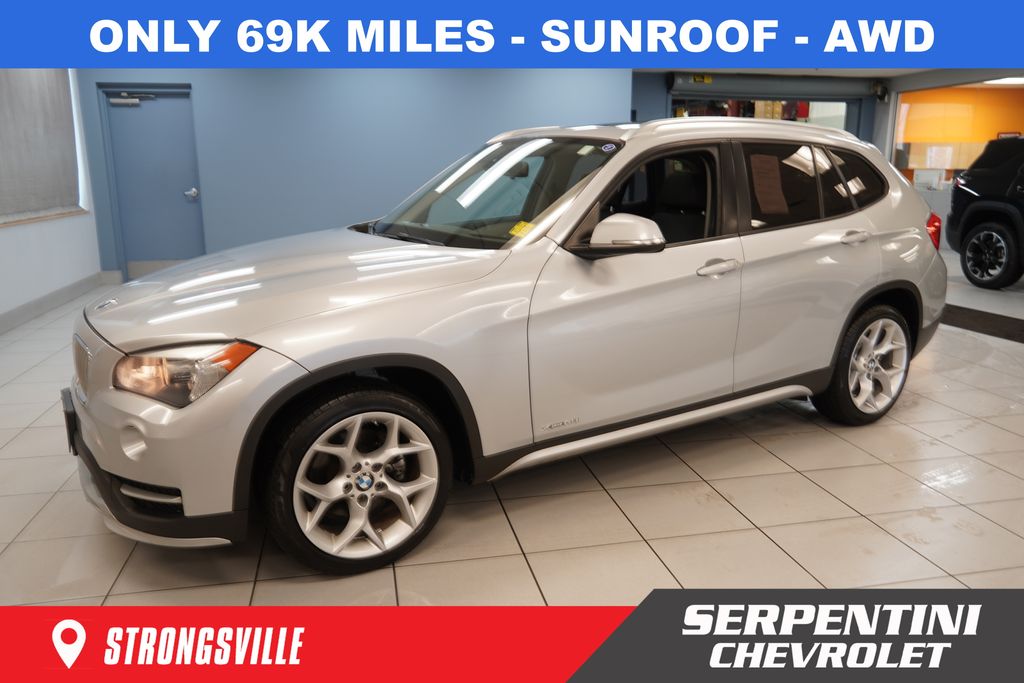 Glacier Silver Metallic 2015 BMW X1 xDrive28i AWD SUV / Crossover All-Wheel Drive 8-Speed Automatic
