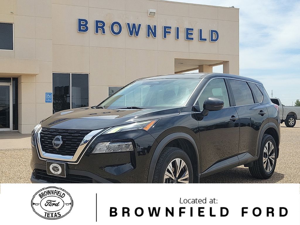 Super Black 2023 Nissan Rogue SUV / Crossover Front-Wheel Drive Continuously Variable Transmission