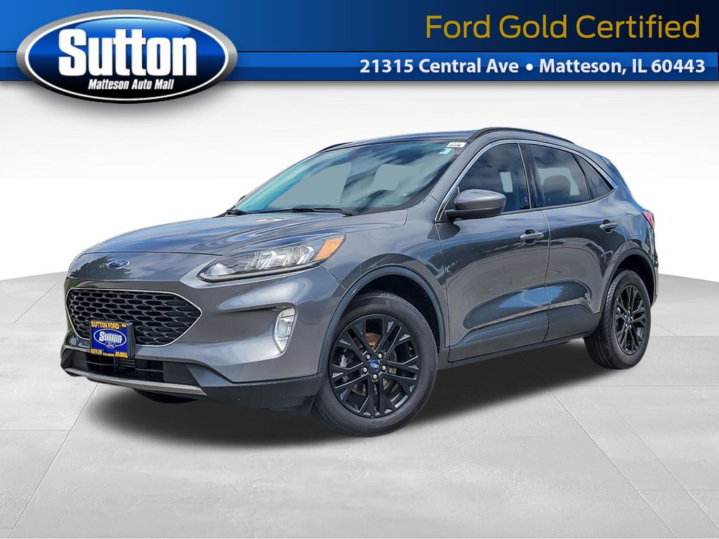 Gray Metallic 2021 Ford Escape SEL AWD SUV / Crossover All-Wheel Drive 8-Speed Automatic
