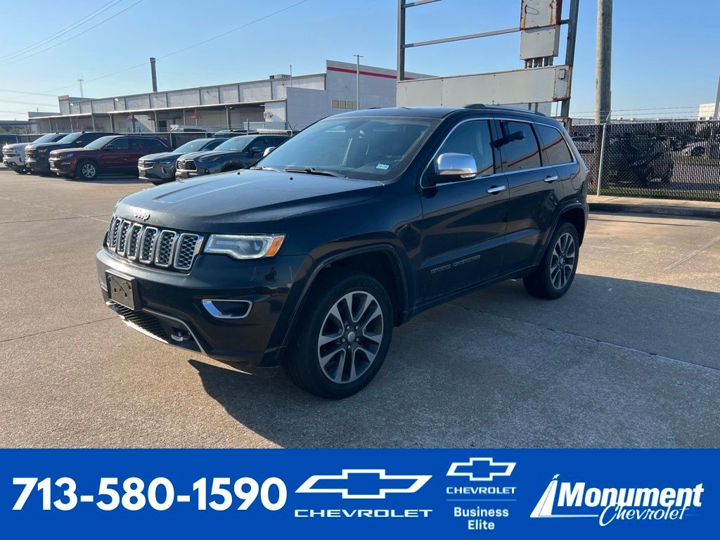 2018 Jeep Grand Cherokee Overland Black at Autostrade