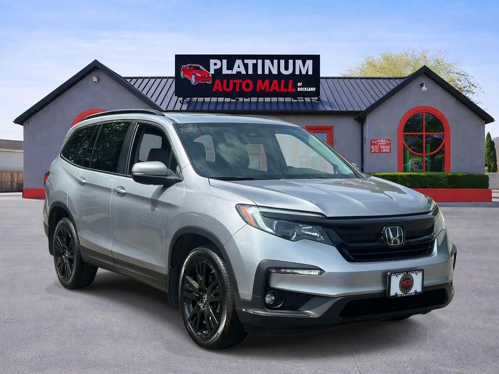 Gray 2022 Honda Pilot SUV / Crossover All-Wheel Drive 9-Speed Automatic