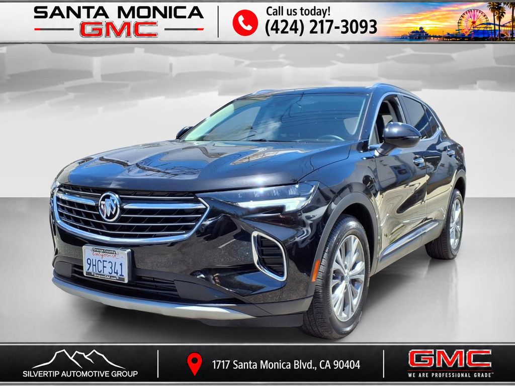 Black (Ebony Twilight Metallic) 2023 Buick Envision SUV / Crossover Front-Wheel Drive 9-Speed Automatic