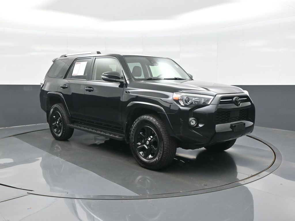 Midnight Black Metallic 2023 Toyota 4Runner SUV / Crossover Four-Wheel Drive 5-Speed Automatic