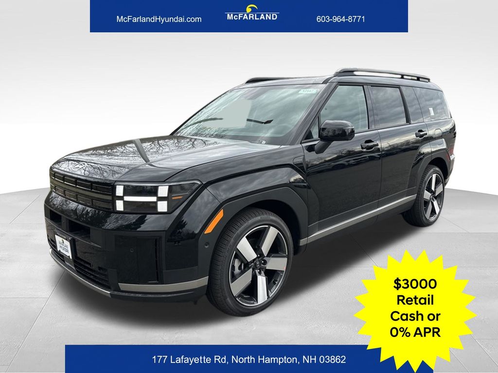 Phantom Black 2026 Hyundai Santa Fe SUV / Crossover All-Wheel Drive 8-Speed Automatic
