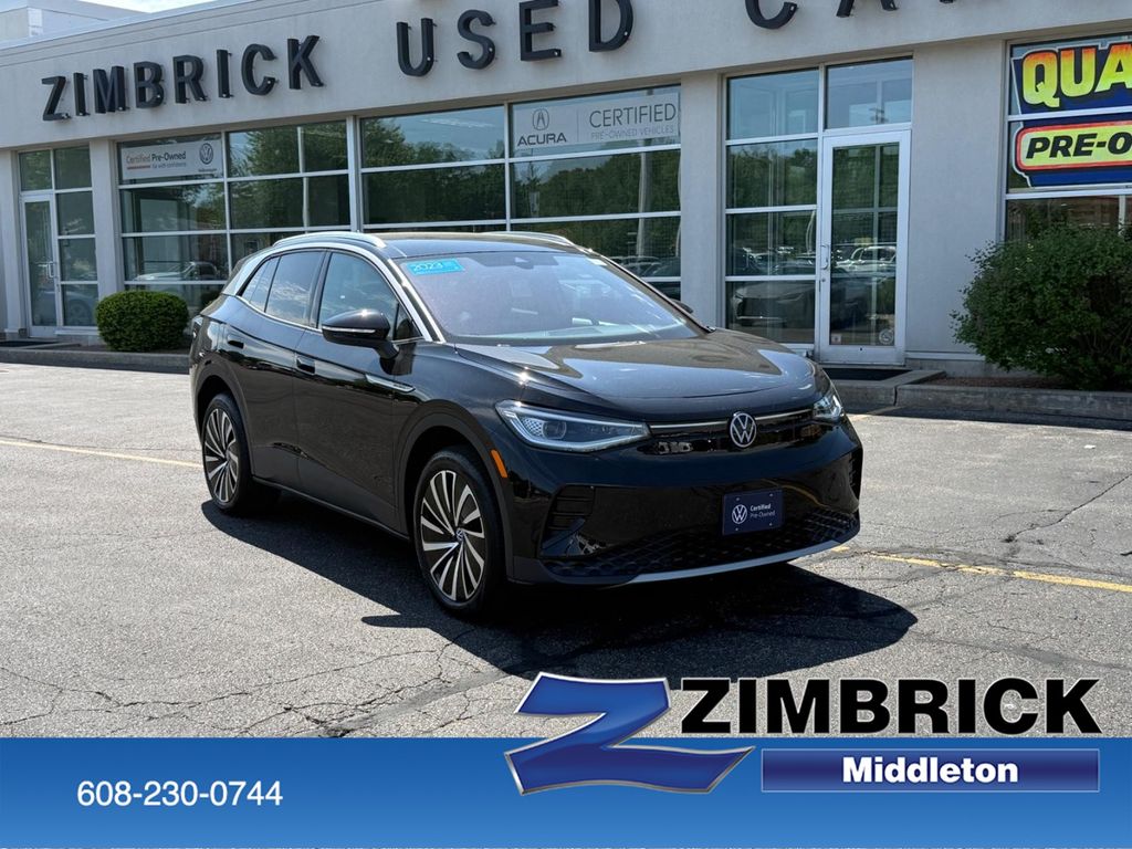 Deep Black Pearl 2023 Volkswagen ID.4 Pro S Plus AWD SUV / Crossover All-Wheel Drive Automatic