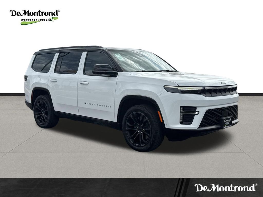 2026 Jeep Grand Wagoneer Summit Obsidian White at Texan Dodge Chrysler Jeep Ram