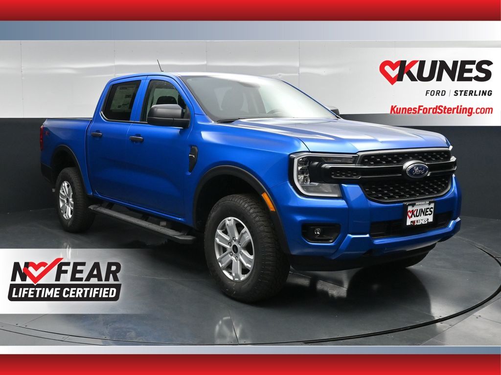 Velocity Blue Metallic 2026 Ford Ranger Pickup Truck Four-Wheel Drive Automatic
