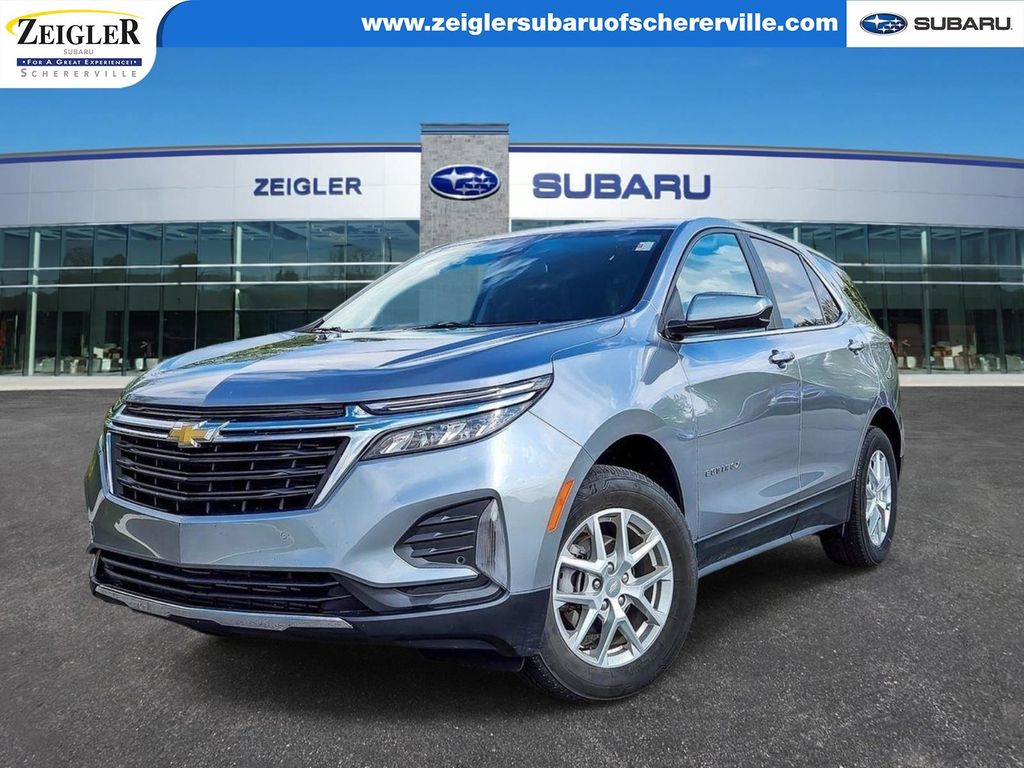 Sterling Gray Metallic 2024 Chevrolet Equinox LT AWD with 1LT SUV / Crossover Four-Wheel Drive 6-Speed Automatic Overdrive